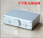 GAO-FV2 полностью сбалансированный Пассивный предусилитель pre усилитель XLRRCA ALPS потенциометр, регулировка громкости звука для усилителя