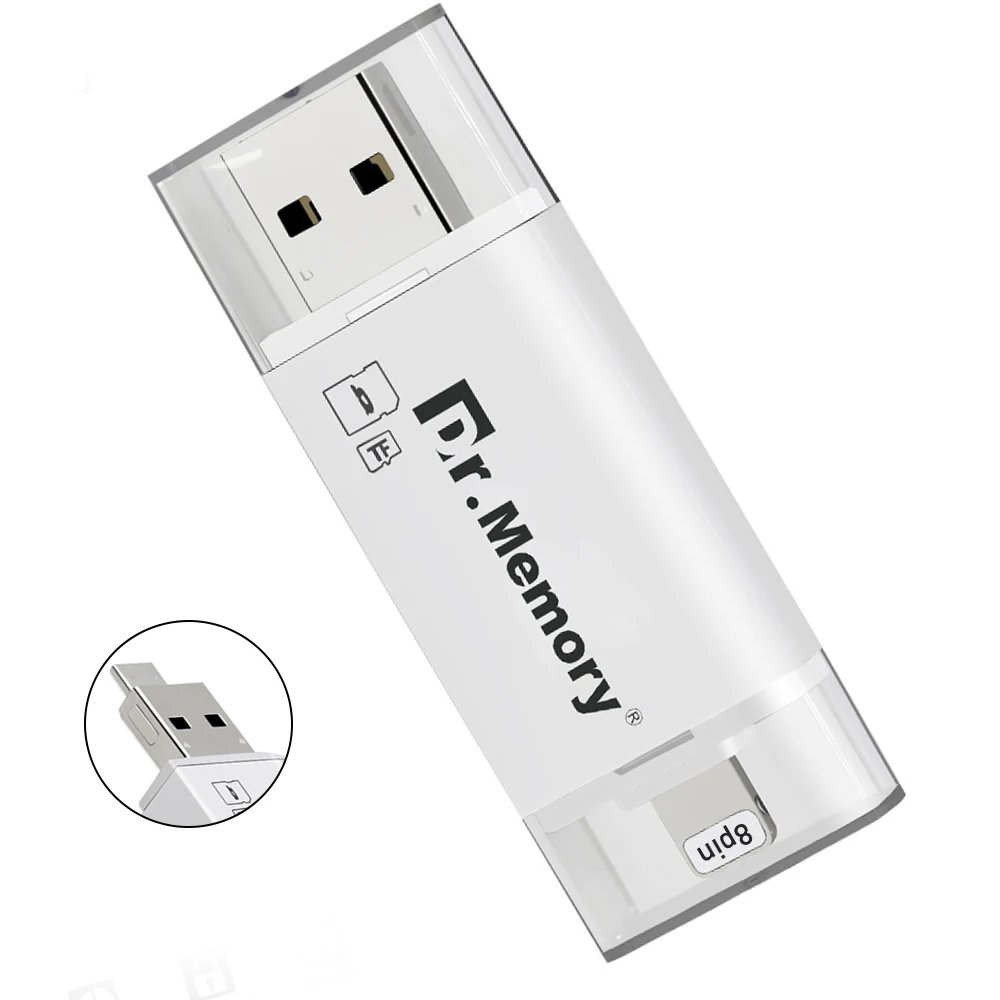 3 в 1 Micro SD TF Card Reader USB 2 0 карта памяти адаптер для Apple iPhone 6S 7 Plus 8 X Pendrive|reader usb|usb 2.0 sdmemory