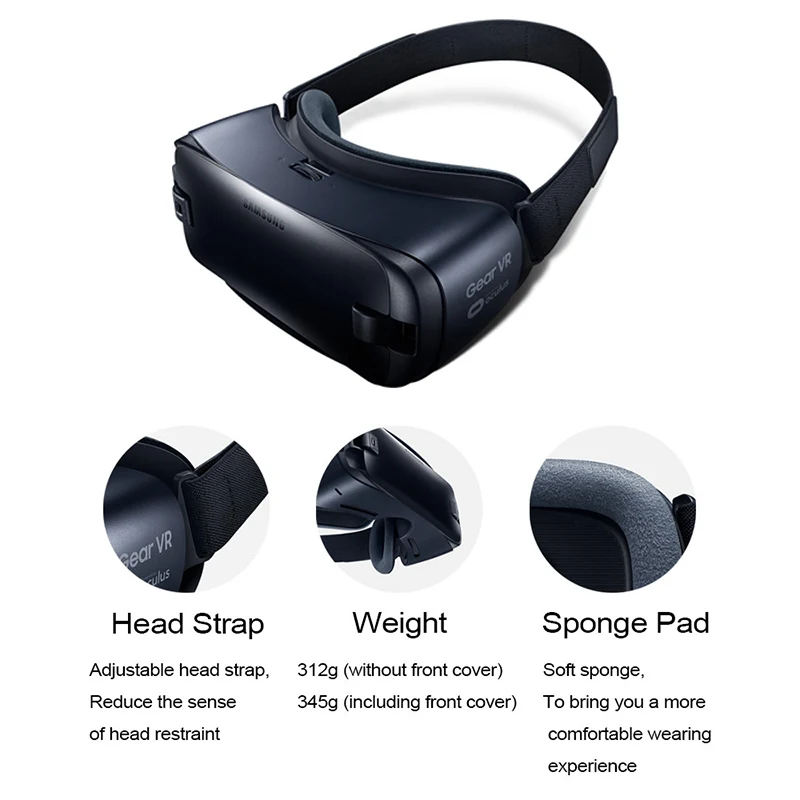 Samsung gear VR 4 0 3D очки виртуальной реальности шлем встроенный для samsung Galaxy Note 7 S6 Edge + S7