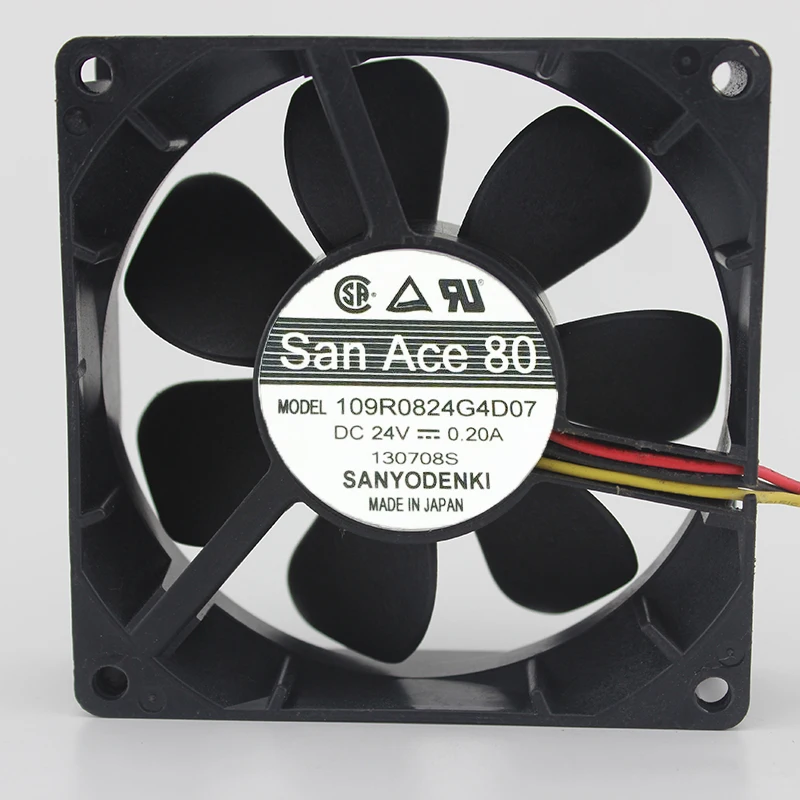 Вентилятор охлаждения, инвертор для сервера Sanyo 109R0824G4D07, 24 В, 8025 А