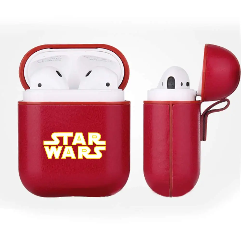 Star Wars мини Airpods чехол Беспроводная Bluetooth коробка для наушников защитная
