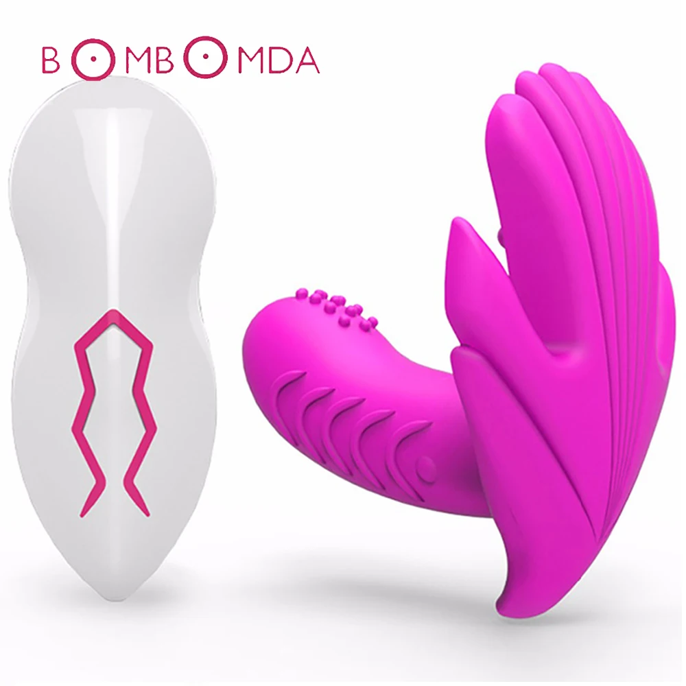 Ношение дистанционного бабочка секс игрушка USB Charg Вибратор Женская мастурбация