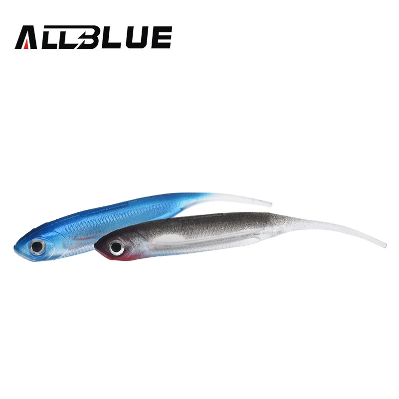 ALLBLUE Мягкая приманка 8 шт./лот 2 4 г/75 мм для рыбалки на сельдь рыболовные приманки
