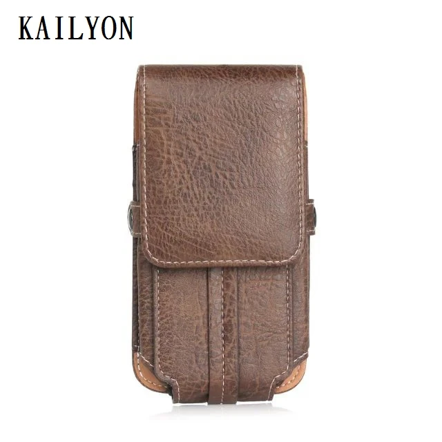 KAILYON с каменным рисунком из искусственной кожи поясная сумка зажимом поясной
