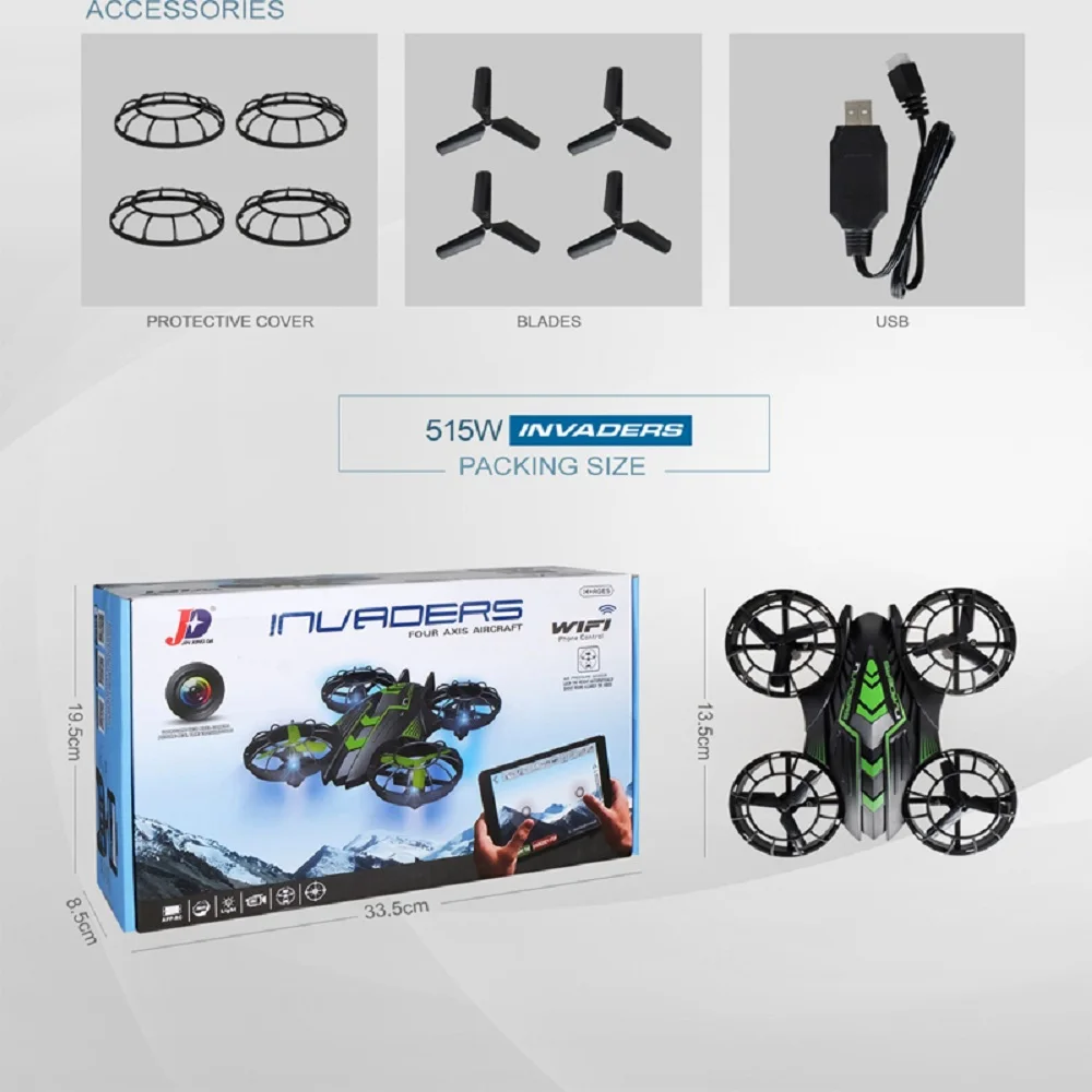 FPV Вертолет Quadcopter Профессиональный мини Drone с камерой Квадрокоптер дрони