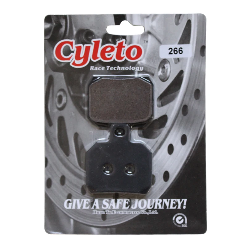 

Cyleto Motorcycle Front and Rear Brake Pads for BOMBARDIER Traxter 1999 2000 XL 2001 XT 2000 (4x4) Autoshift 2001 footshift 2001