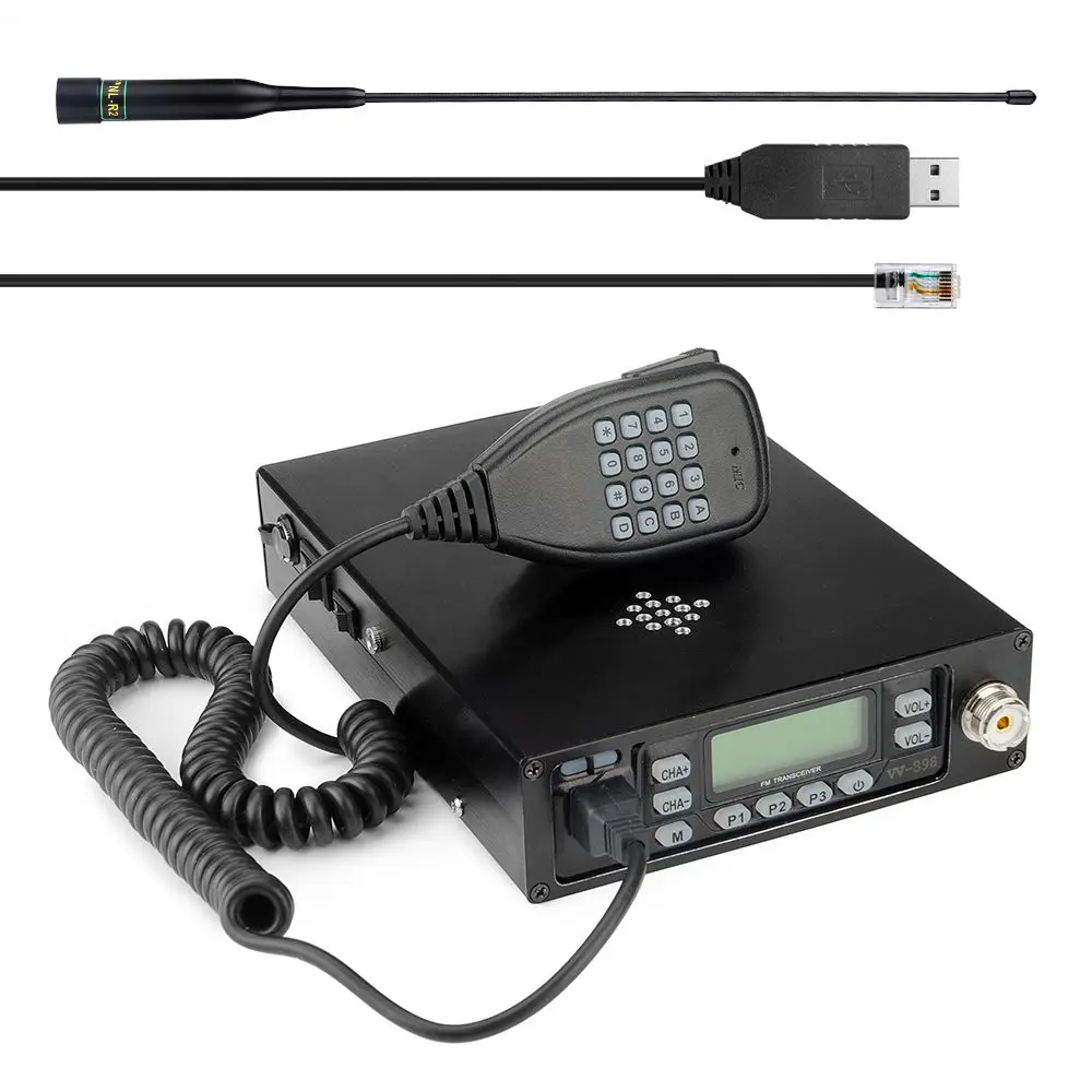 Leixen VV 898SP 12000 мАч Dual Band 136 174 & 400 470 МГц Backpackable Quad Мобильный трансивер 25 Вт со