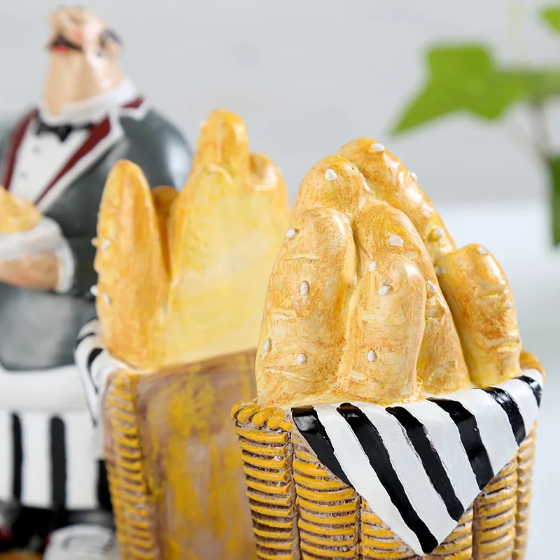 VILEAD 15 см полимерный держатель для бумажных полотенец хлеба шеф повара фигурки