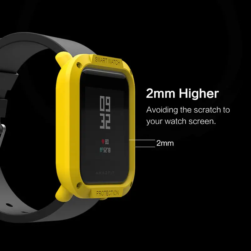 Чехол для Xiaomi Amazfit Bip BIT PACE Lite Молодежные часы чехол Защитный Huami bip часов|Часы