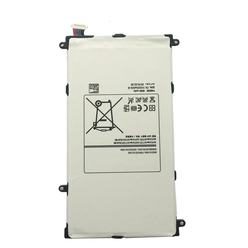 Аккумулятор T4800E для планшетов Samsung Galaxy Tab Pro 8 4 SM T320 T321 T325 4800 мАч сменные батареи