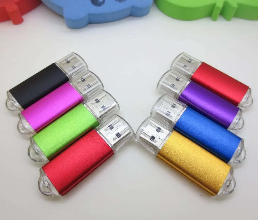 Красочный! Флеш накопитель USB 128 в металлическом корпусе 64/256/512/2 0/1 Гб|USB