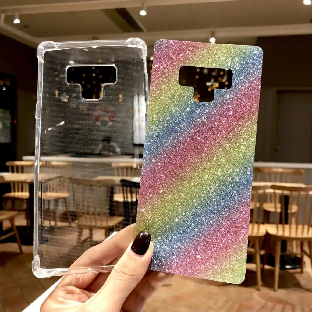 Чехол для телефона из ТПУ Rainbow 2 в 1 Samsung Galaxy Note 9 S9 S8 A5 A6 A7 A8 Plus J4 J6 J8 2018 iphone XS MAX XR X 7 6s 6 SE
