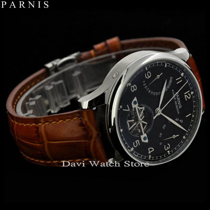 Мужские часы Parnis черные с отображением даты|watch watch|watches watch watchwatch men date |