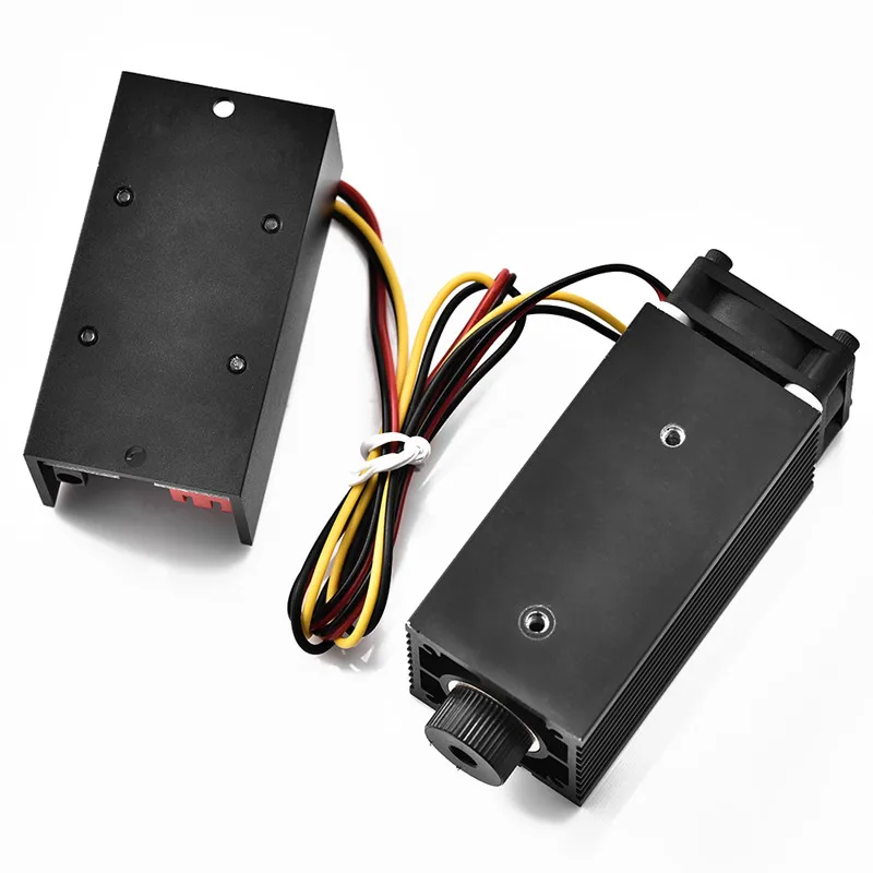 5 Вт 450нм ttl PWM контроль синий лазерный модуль DC 12 В фокусная Регулируемая лазерная