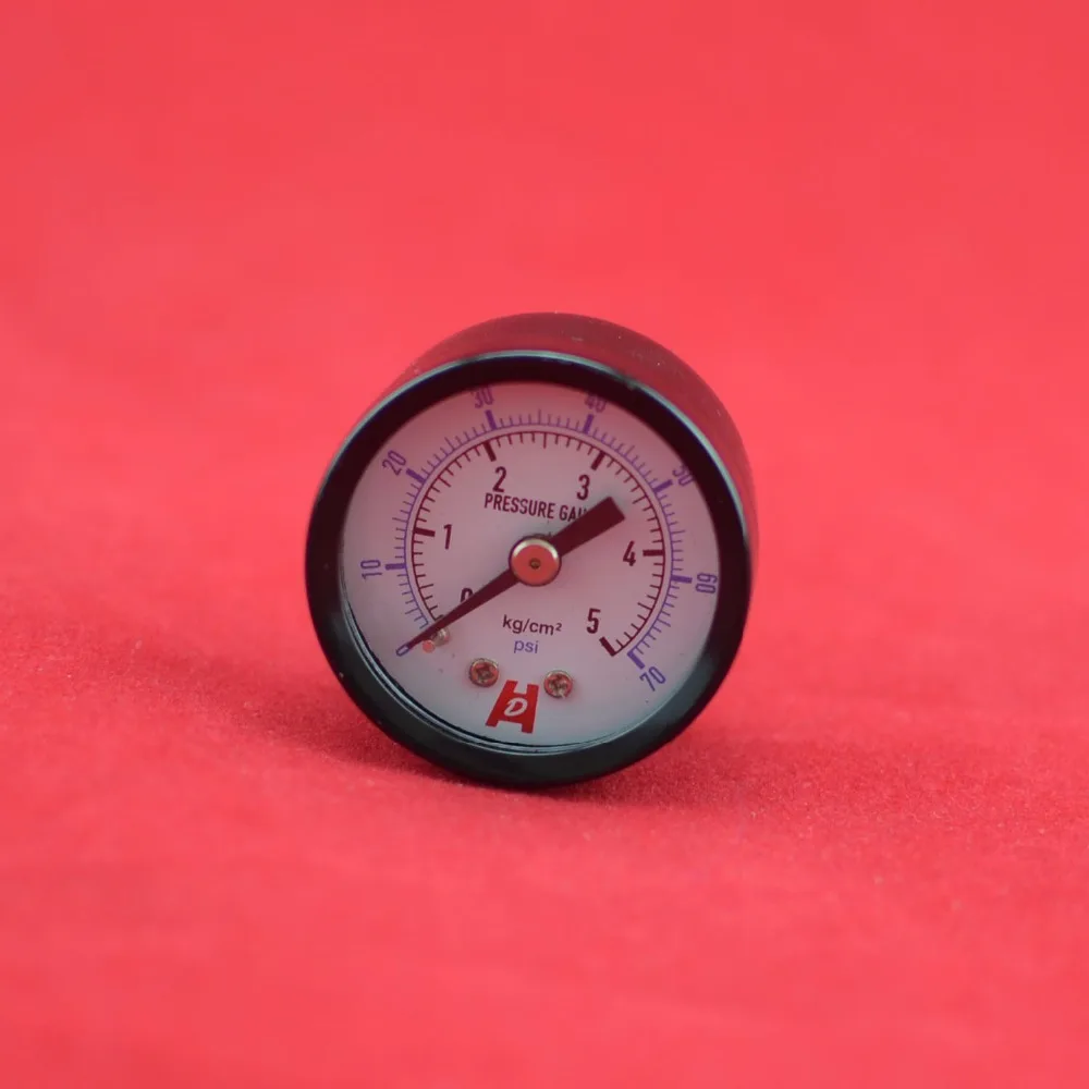 1 5 &quot40 мм 70 PSI датчик сухого давления кг/см2 бар манометр PT1/8&quot Задняя нить|pressure