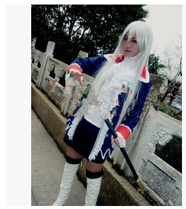 Аниме APH Axis Powers Hetalia Пруссия косплей костюм/платье|cosplay costume|hetalia prussia cosplayprussia cosplay |
