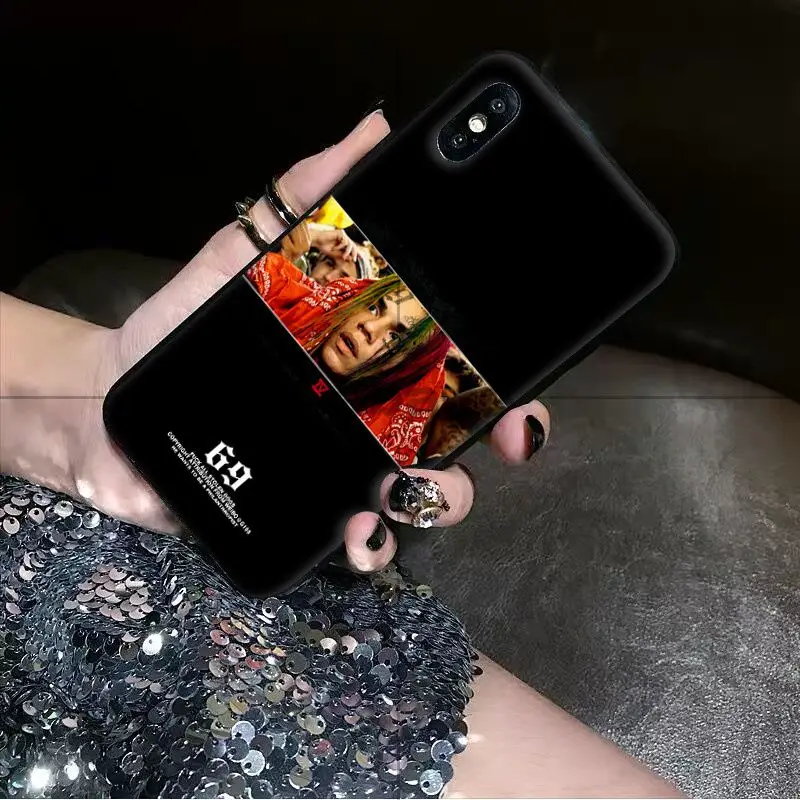 Babaite хип-хоп рэппер Tekashi 69 6ix9ine умный черный мягкий чехол для телефона iPhone X XS MAX 6 6s 7