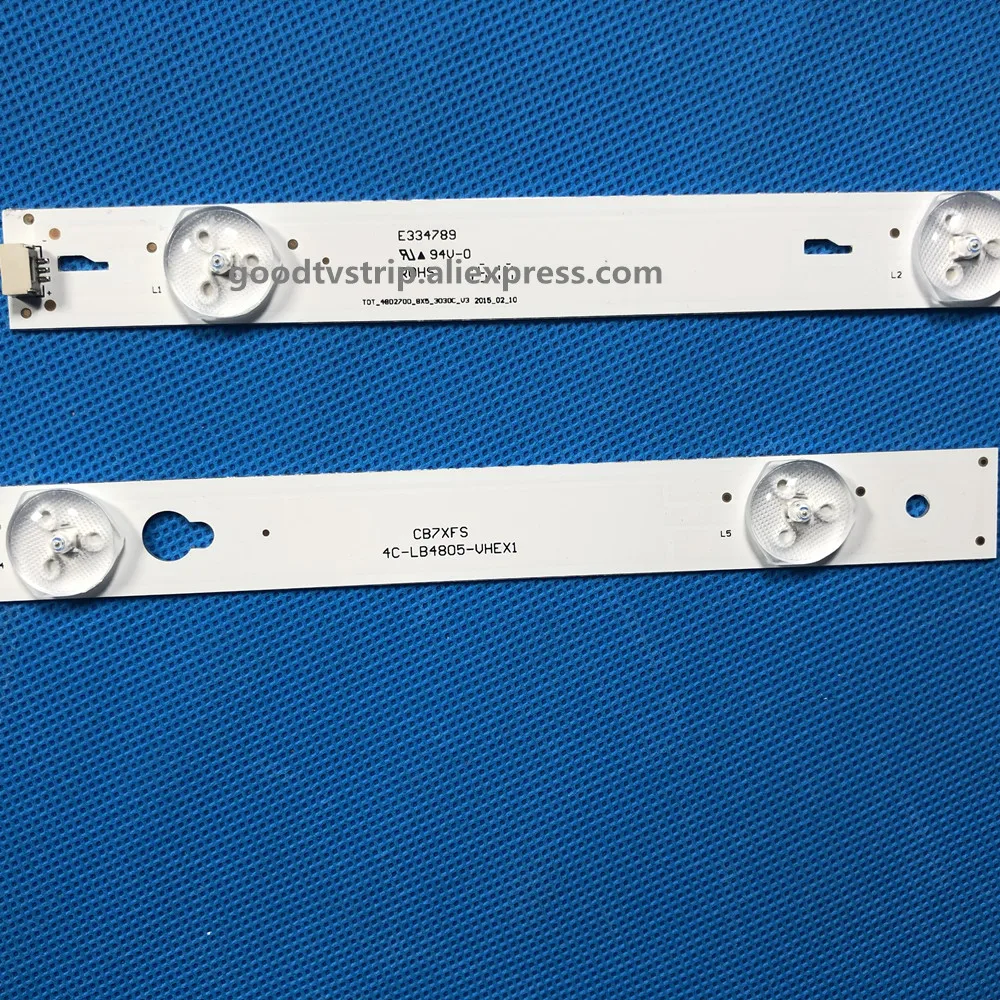 1 комплект = 8 штук для TCL B48A558U D48A810 полосы TOT 48D2700 8X5 3030C V3 YHA 4C LB4805 YHEX2