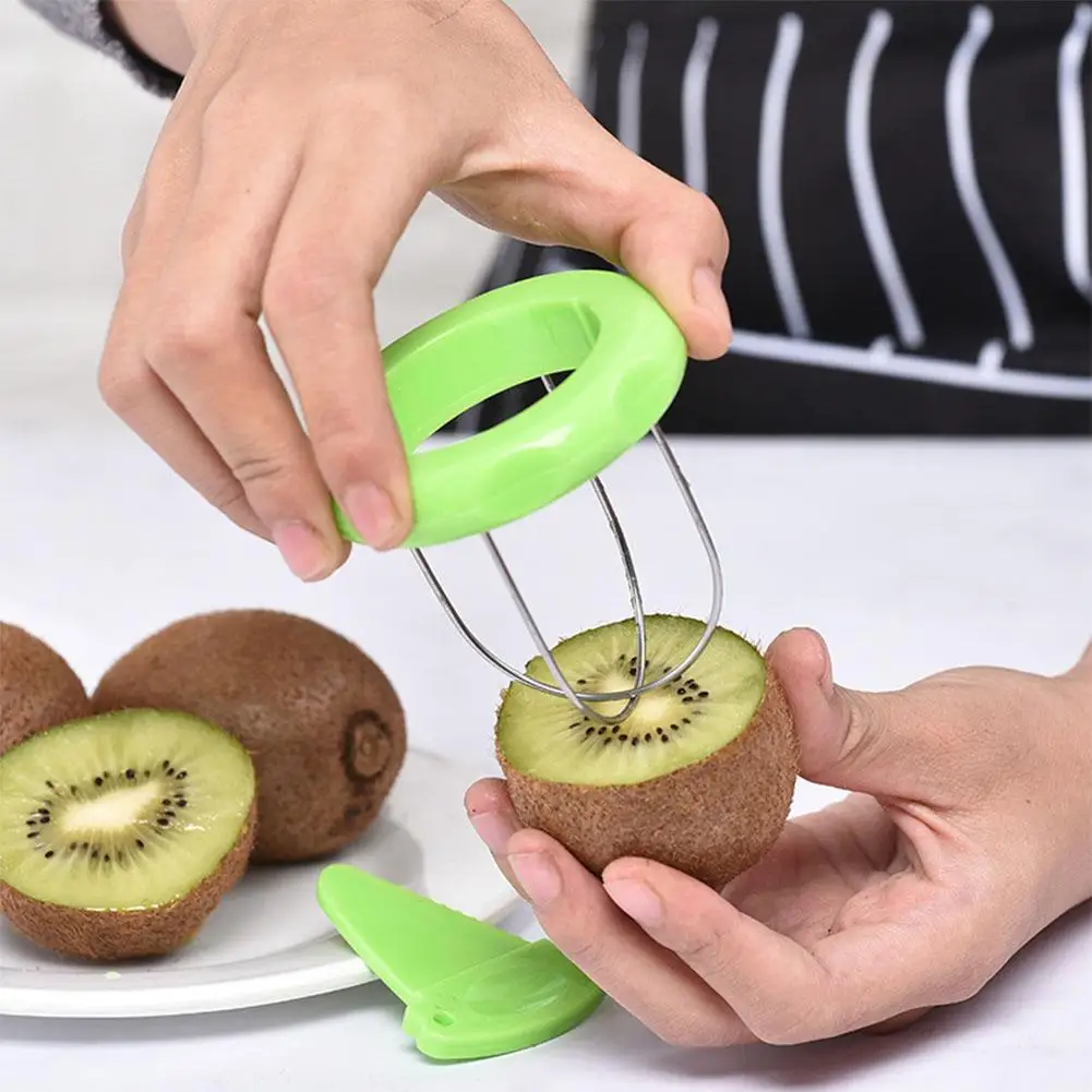 HiMISS нож для фруктов очистка от кожицы слайсер Kiwi авокадо кухонный инструмент