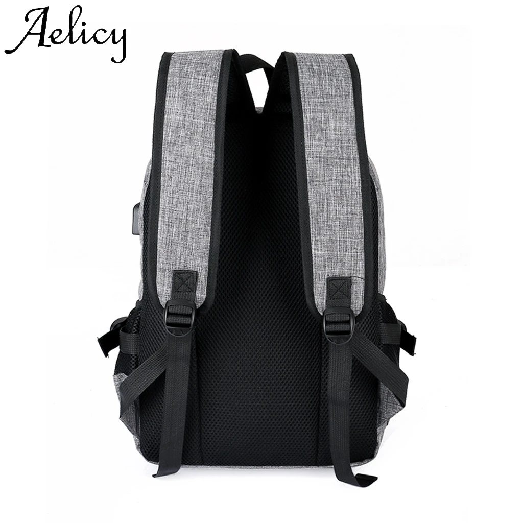 Aelicy мужской деловой повседневный рюкзак для ноутбука Студенческая сумка