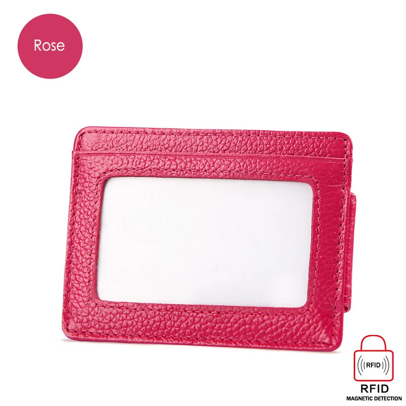 Модные кошельки из натуральной воловьей кожи с зажимом для денег унисекс мужчин