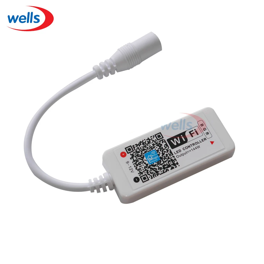 1 шт. RGB / RGBW wifi контроллер с 24 клавишным пультом дистанционного управления IOS/Android