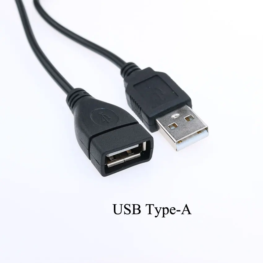 USB кабель юси, новинка, 1 м, USB 2,0 A, удлинитель для мужчин и женщин, черный и белый кабель с переключателем, кабель-светильник