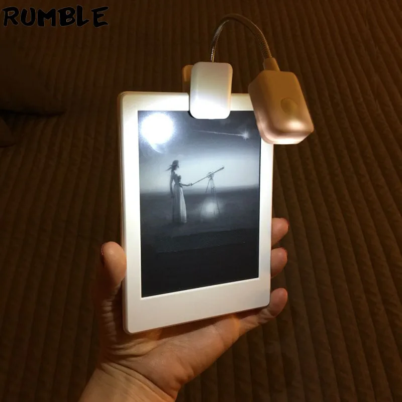 Rumble 1 шт. для Kindle Note свет книги лампа регулируемый светодиодный электронной Мини
