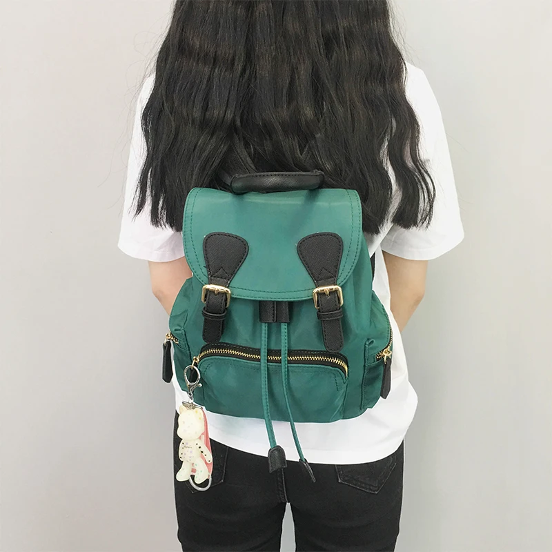 Кулон из искусственной кожи Для женщин рюкзак моды Bagpack школьные сумки для