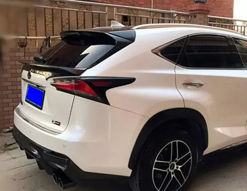 Новый дизайн Высокое качество ABS материал для LEXUS NX200 NX200T NX300H спойлер на заднее