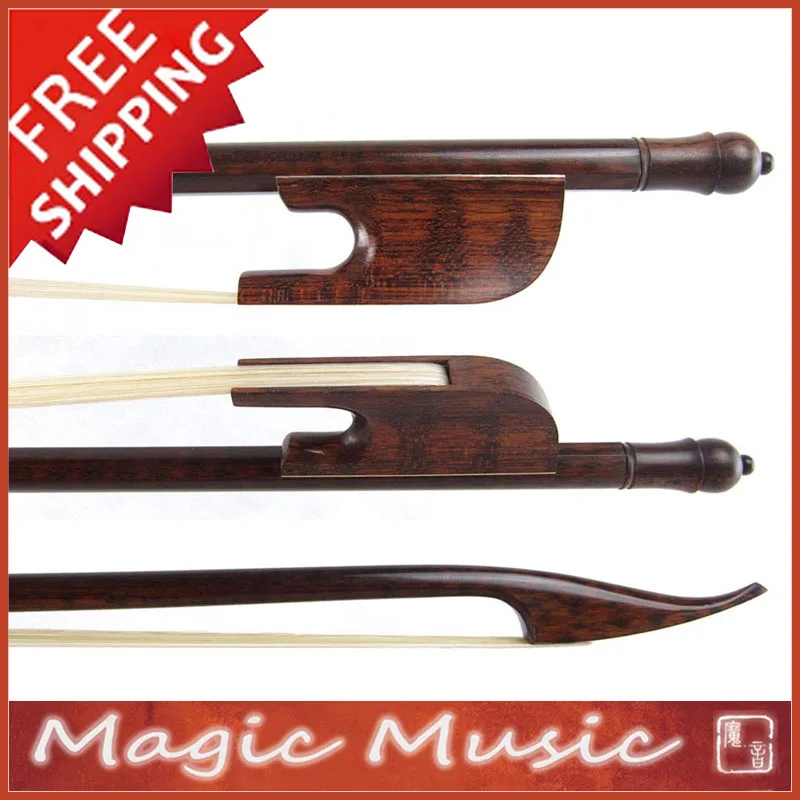 Бесплатная доставка! Традиционный лук для скрипки в стиле барокко Snakewood с тонким