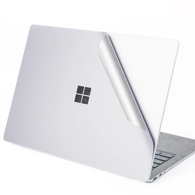Наклейки на корпус ноутбука для Microsoft серебристые Защитные Чехлы точно подходят
