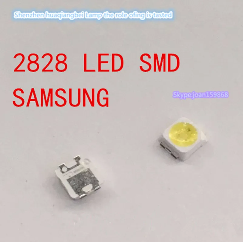 300 шт./лот для обслуживания подсветки Samsung 1 Вт 3 в 3228 2828 SAMSUNG UE50H5000 2014SVS50_3228_L07 (слева)