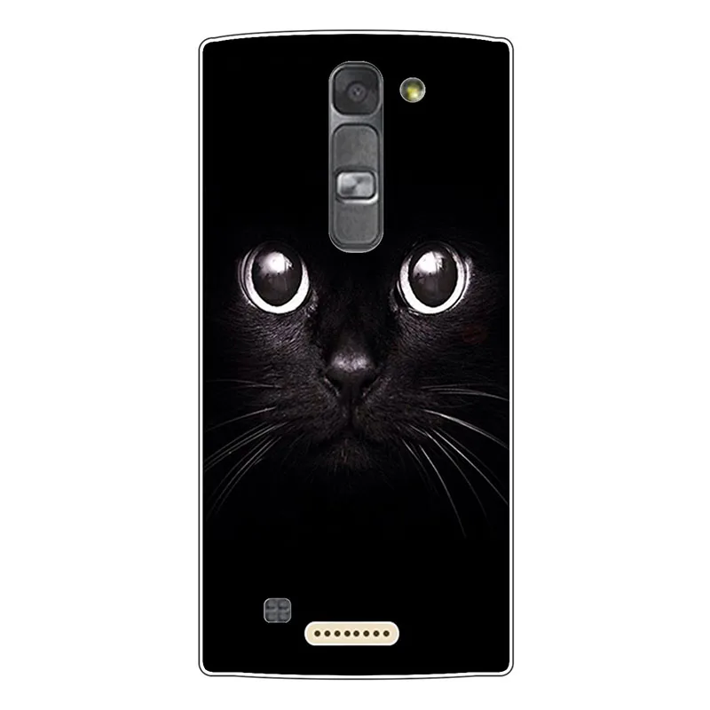 Задняя крышка чехол для LG Magna G4c H522Y H502f H500F H525N короны цветка башни однотонный Мягкий чехол из TPU силиконовый чехол для LG G4 мини Чехол