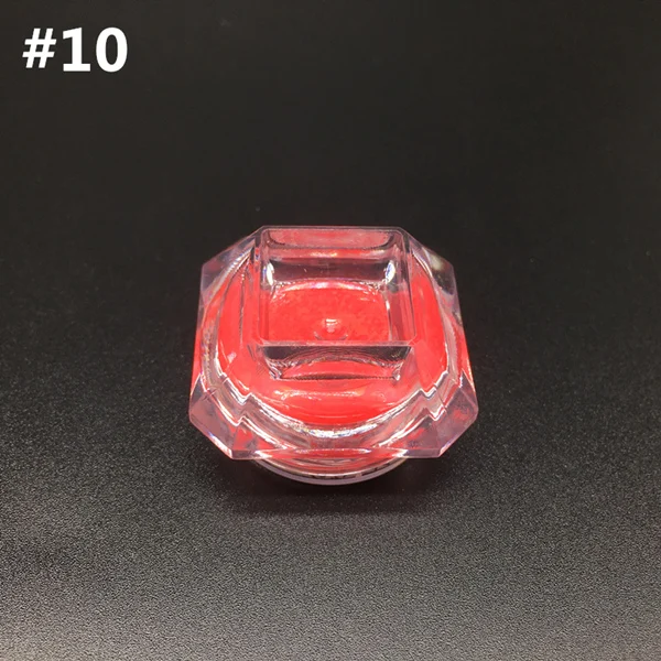 12 цветов/набор неоновый пигмент порошок для ногтей пылезащитный летний блеск для ногтей градиентный блеск переливающийся акриловый порошок яркое украшение своими руками - Цвет: 10