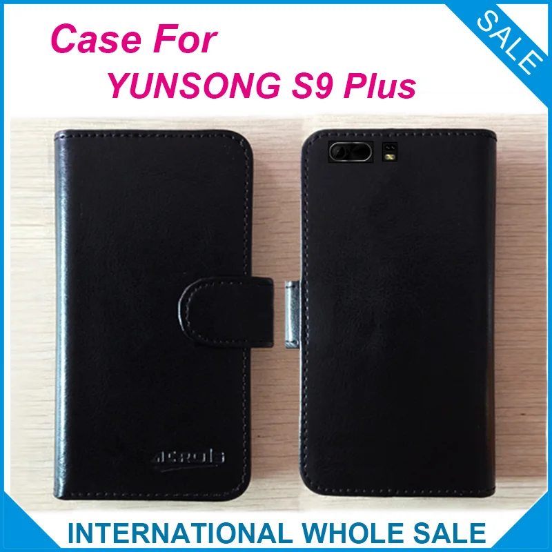 Лидер продаж! 2017 YUNSONG S9 Plus чехол 6 цветов высокое качество оригинальная кожа