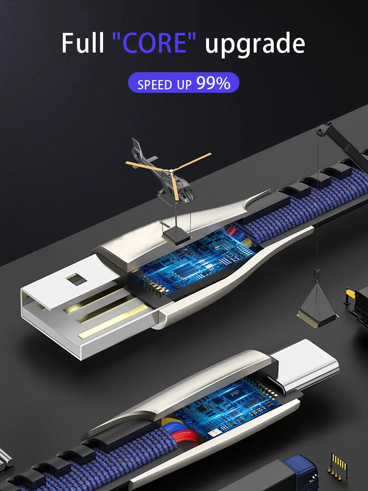 USB C 3,1 type c кабель 5A Быстрая быстрая зарядка для samsung S8 S9 S10 huawei mate 20 pro P20 P30 USB-C зарядное устройство для xiaomi 8 9