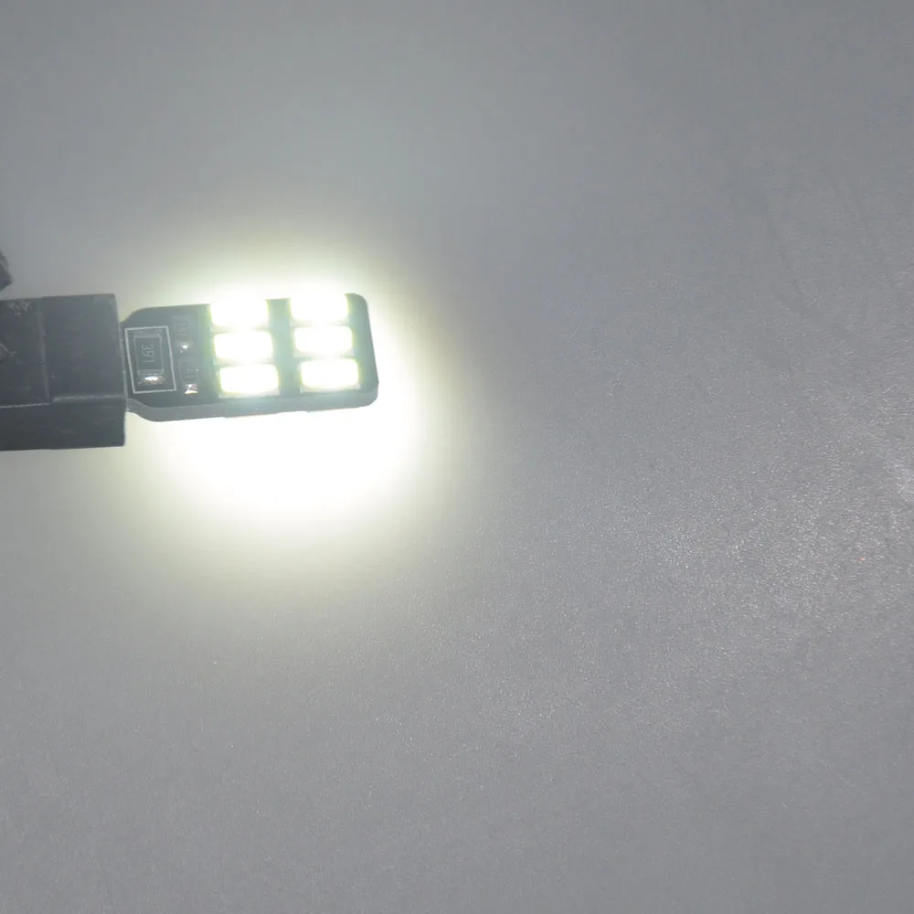 JYL стайлинга автомобилей авто светодиодный T10 Canbus 194 W5W 12 SMD 5630 Светодиодный 2 6 Вт