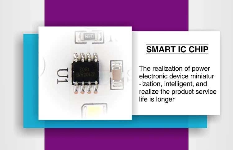 Светодиодный SMD чип Smart IC чип 3 Вт 5 Вт 7 Вт 9 Вт 12 Вт 15 Вт 18 Вт AC220V вход DIY для вниз светильник Точечный светильник потолочный светильник холодный белый теплый белый