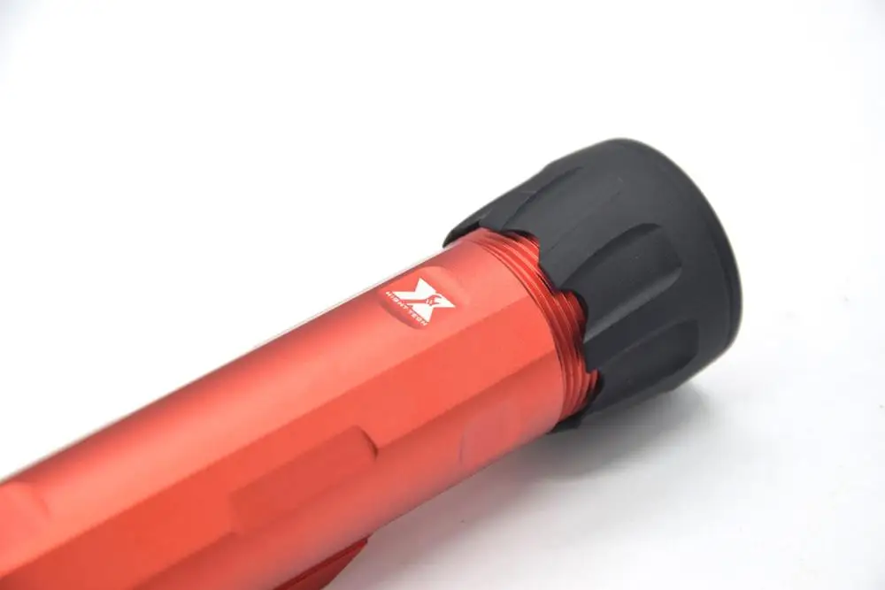 XPOWER Стоковая труба для страйкбола AEG Охотничьи Аксессуары CNC алюминиевый сплав Пейнтбол - Цвет: Красный