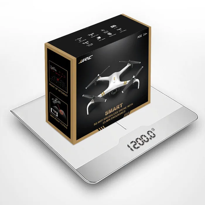 Бесщеточный Радиоуправляемый Дрон JJRC X7 с двойным GPS трекером Wi Fi 1080P FPV 23 минуты
