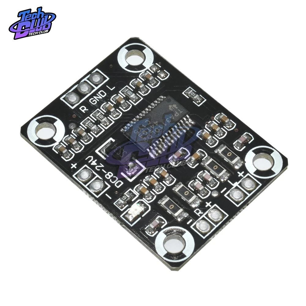 

DC 12V 8-18V TPA3110 2X15W 3A Digital Audio Stereo Amplifier Board Module Mini Binaural AMP Controller High Power Ultra-PAM8610