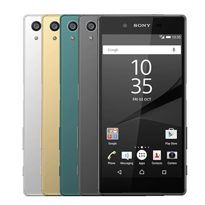Unlocked Sony Xperia Z5 E6683/E6653 Mobile Phone 3G RAM 32G Dual SIM 5.2&quot Octa Core 23.0MP ROM Android 4G LTE 2900mAh Cell | Мобильные