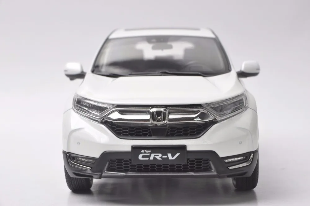 1:18 литая модель для Honda CR-V белый внедорожник игрушечный автомобиль миниатюрная Коллекция подарков CRV CR V