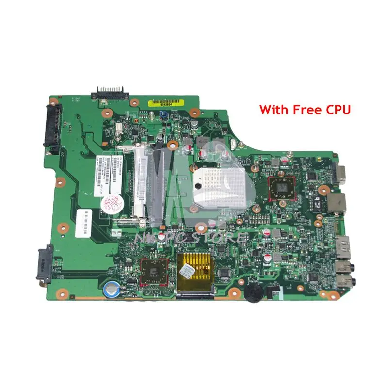 Материнская плата NOKOTION V000185580 для ноутбука Toshiba Satellite L505 L505D материнская 1310A2250810