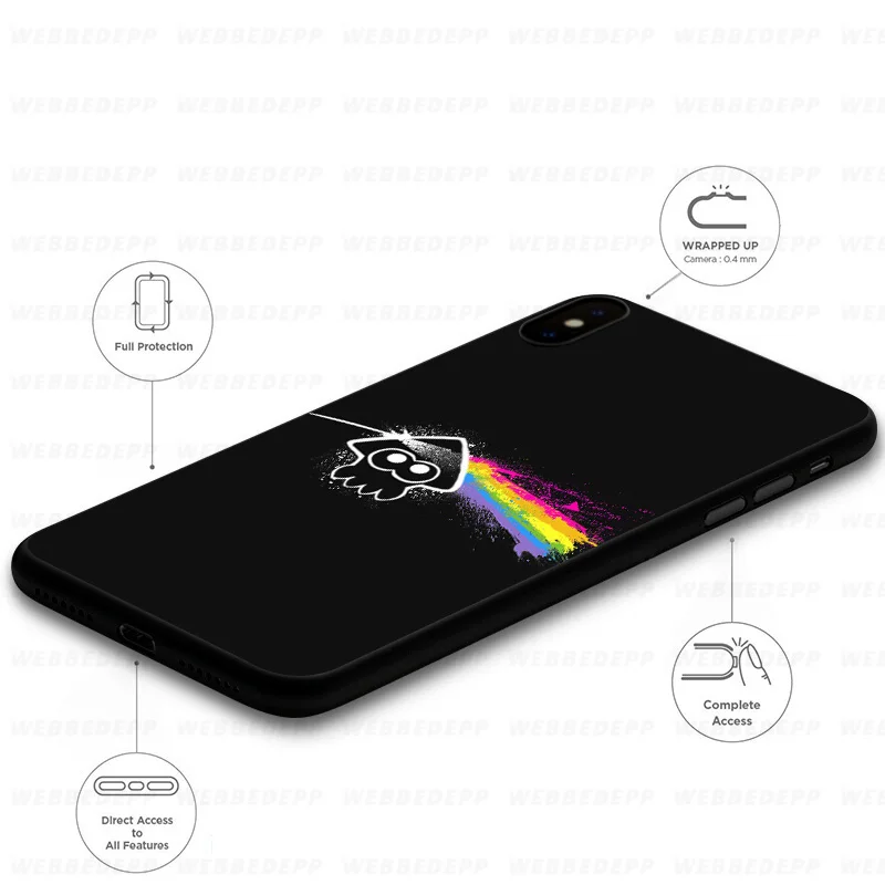 Мягкий чехол Splatoon 2 Mushroom Girl Для Huawei Mate Honor 20 6A 7A 7C 7X 8 9 9X 10 View Lite Pro 30 |