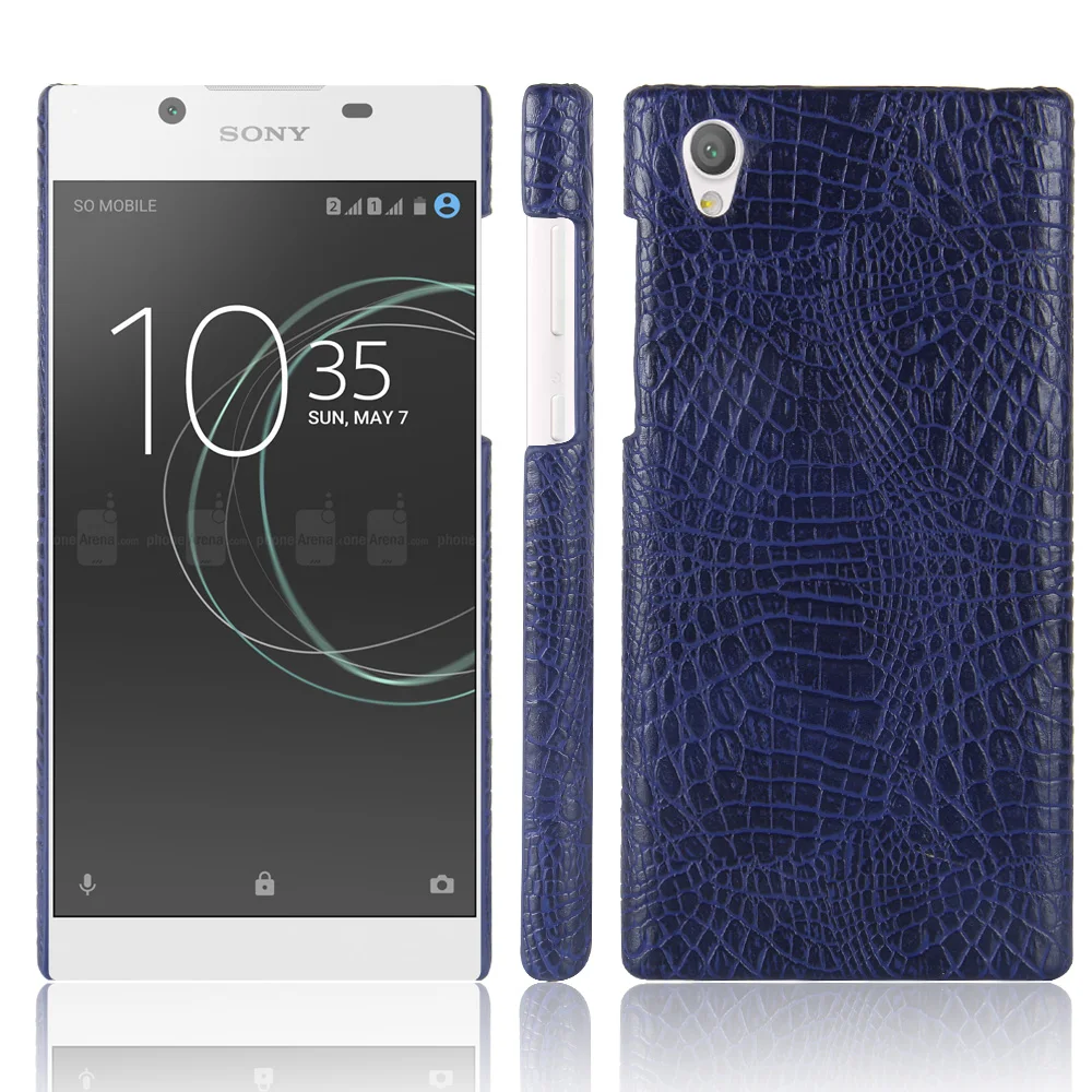 Чехол для телефона Sony Xperia L1 роскошный защитный чехол из крокодиловой кожи |