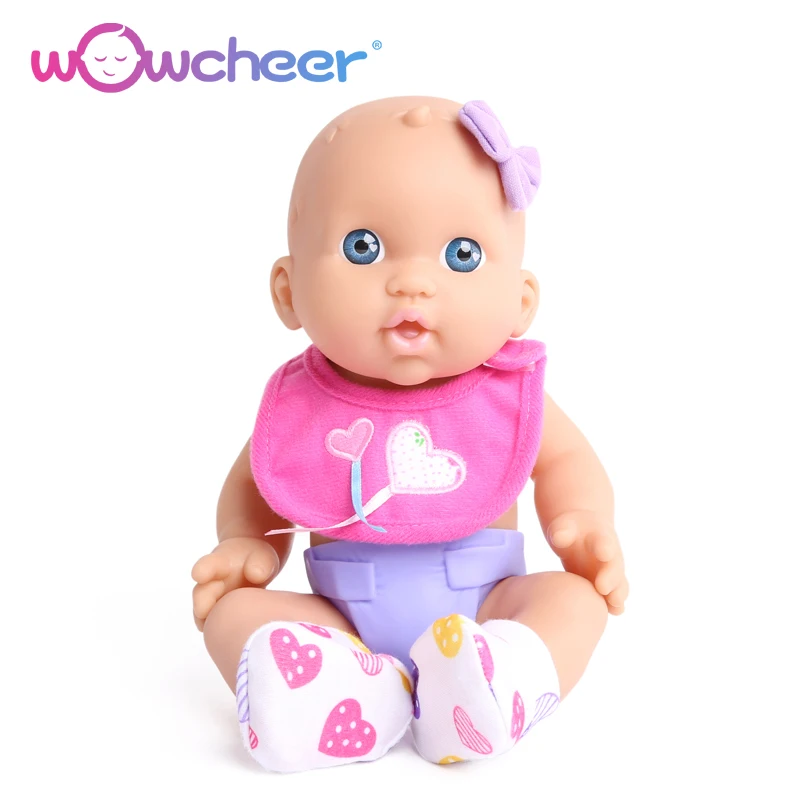 WOWCHEER 12 дюймов 30 см мягкие виниловые Детские куклы Reborn игрушки очаровательные дети ролевые игры игрушки для детей Обучающие Развивающие игрушки Boneca