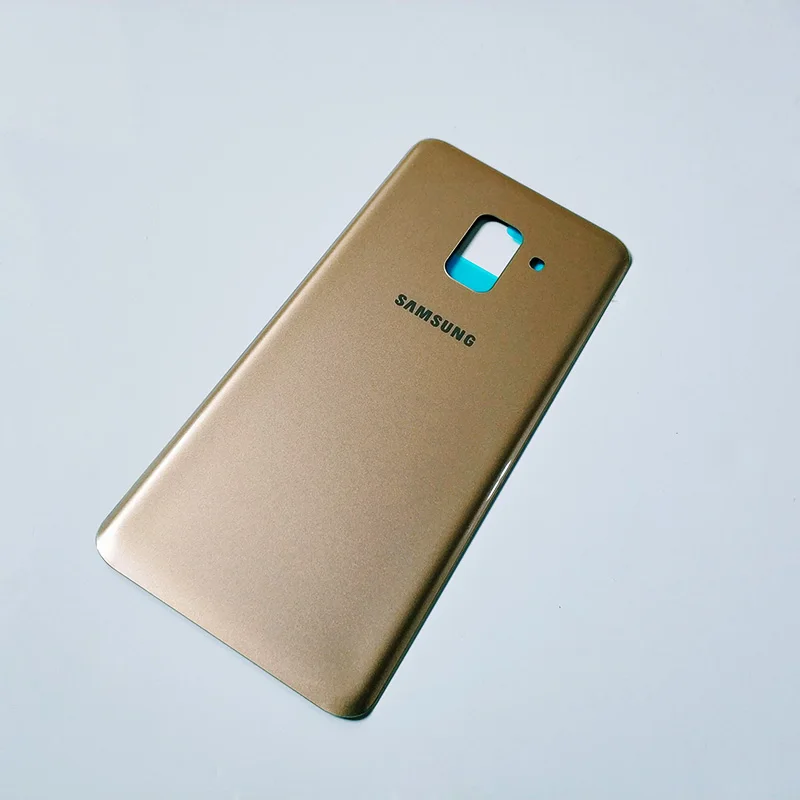 Золотистый Для samsung Galaxy A8 задняя крышка Задняя Дверь Корпус чехол крышка батареи Замена для Galaxy A8 A530 A530F чехол для телефона - Цвет: Золотистый