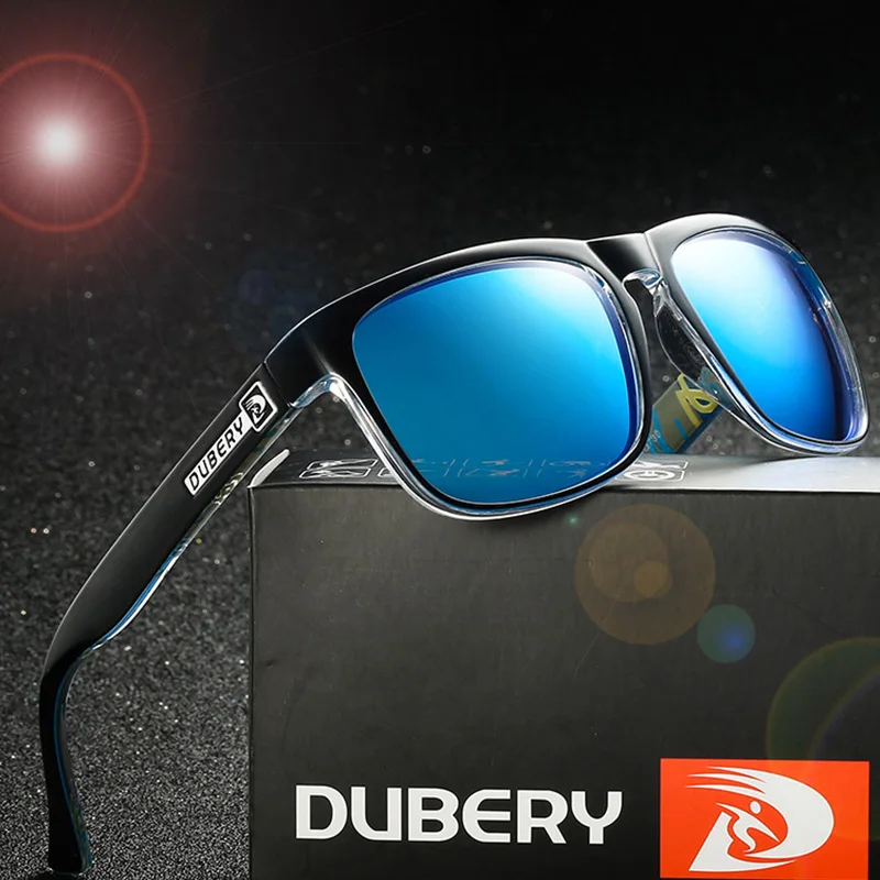 Мужские солнцезащитные очки DUBERY поляризационные UV400 высокое качество